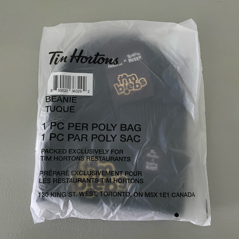Justin Bieber x Tim Hortons - Timbiebs Toque-Beanie